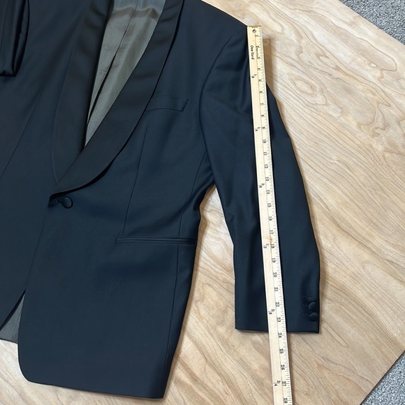 Boss Hugo Boss Tuxedo Jacket Black Size 42R - Picture 3 of 11